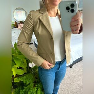 Like-new Gap tan blazer - Size 2
